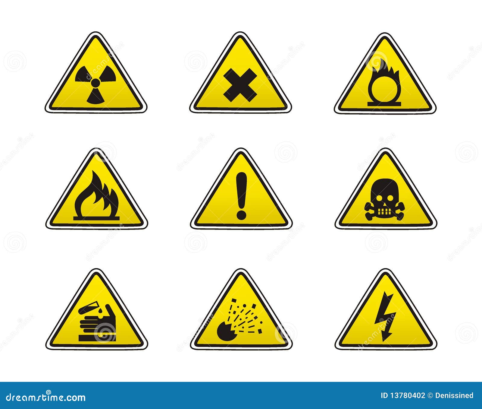 Safety Icons Stock Photography - Image: 13780402