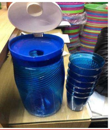 Various Plastic Water Jug Set For Serving Water