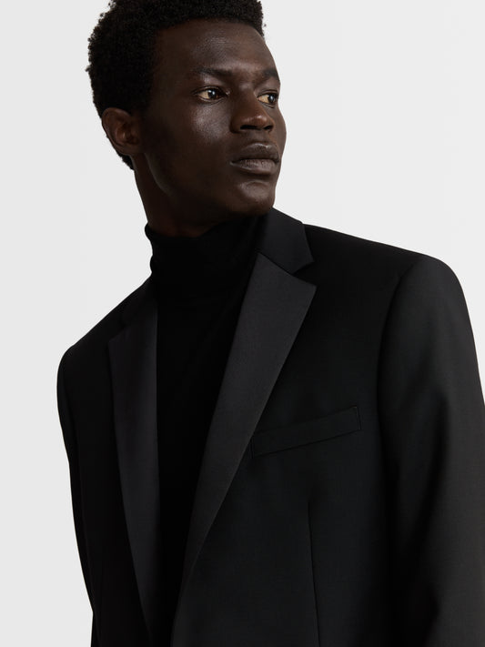 Image 2 of Lancewood Slim Fit Black Dinner Jacket