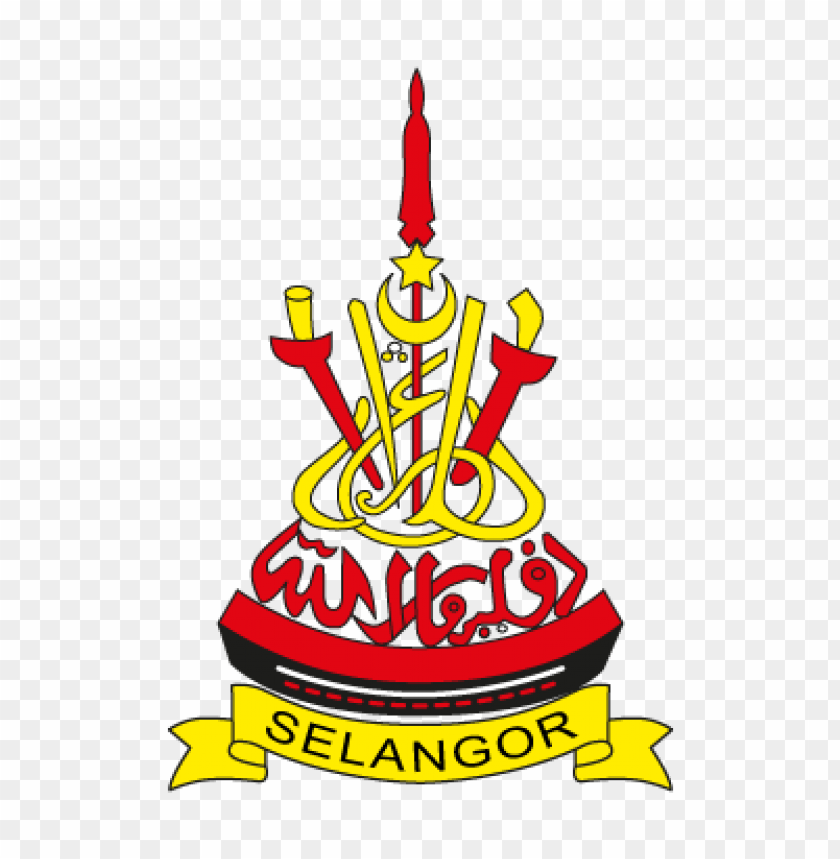 Jata Selangor Vector Logo Free PNG Transparent Background