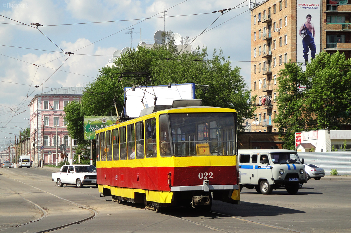 Курск, Tatra T6B5SU № 022