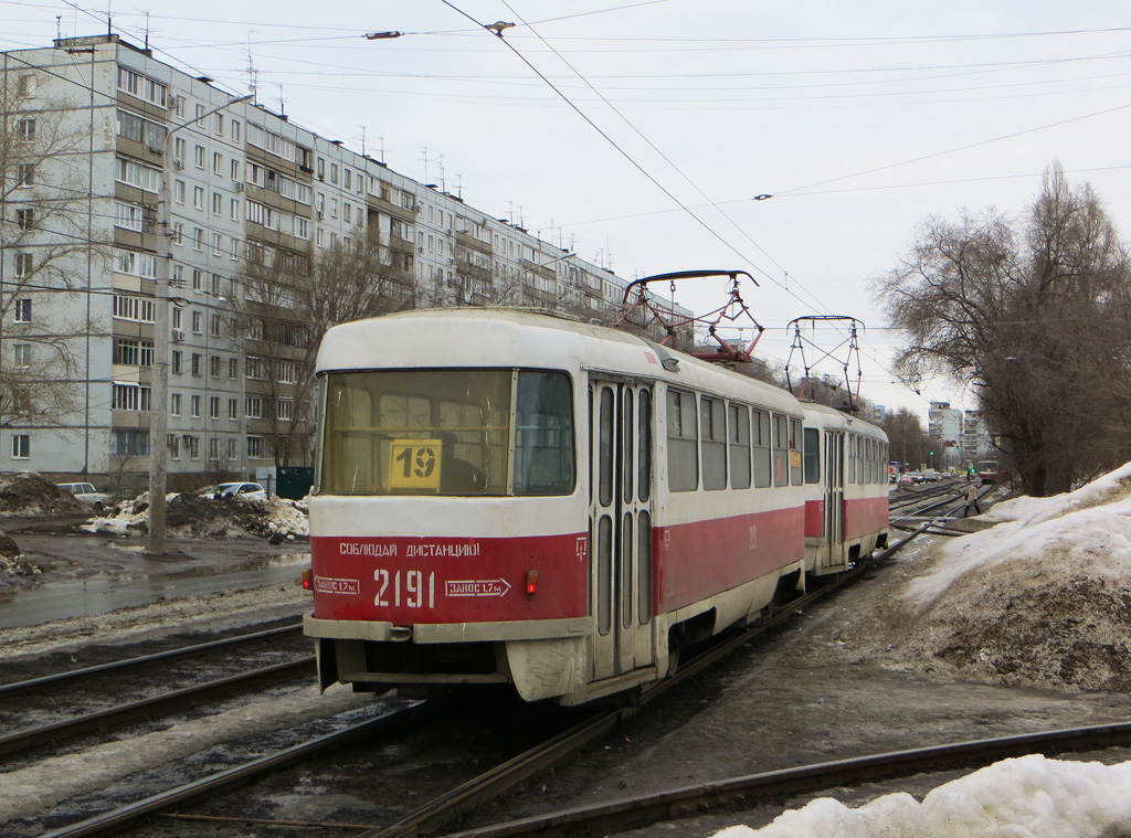 薩馬拉, Tatra T3SU (2-door) # 2191