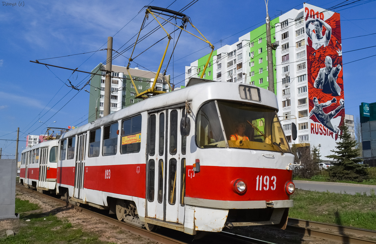 Самара, Tatra T3SU № 1193