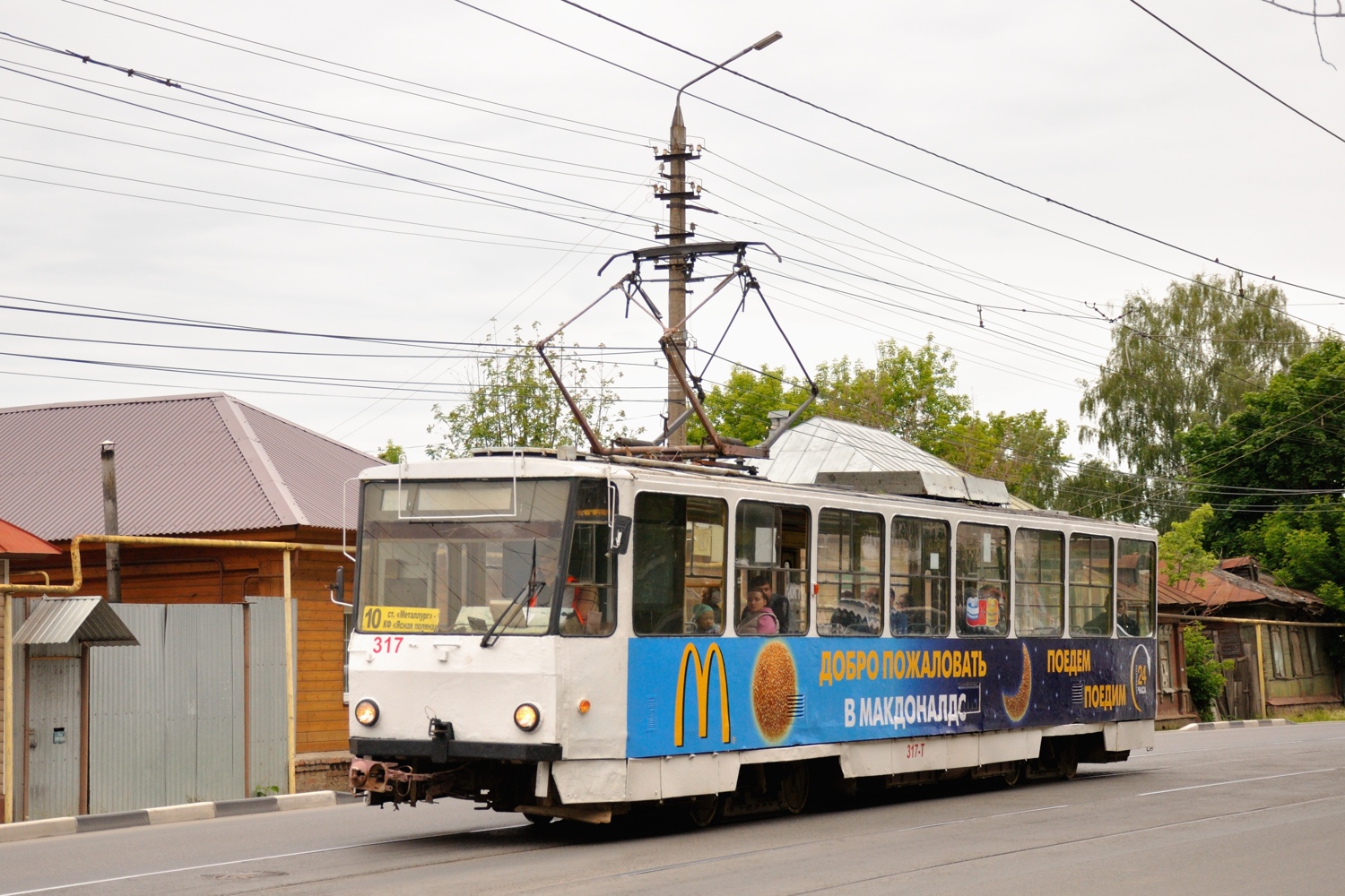 Тула, Tatra T6B5SU № 317