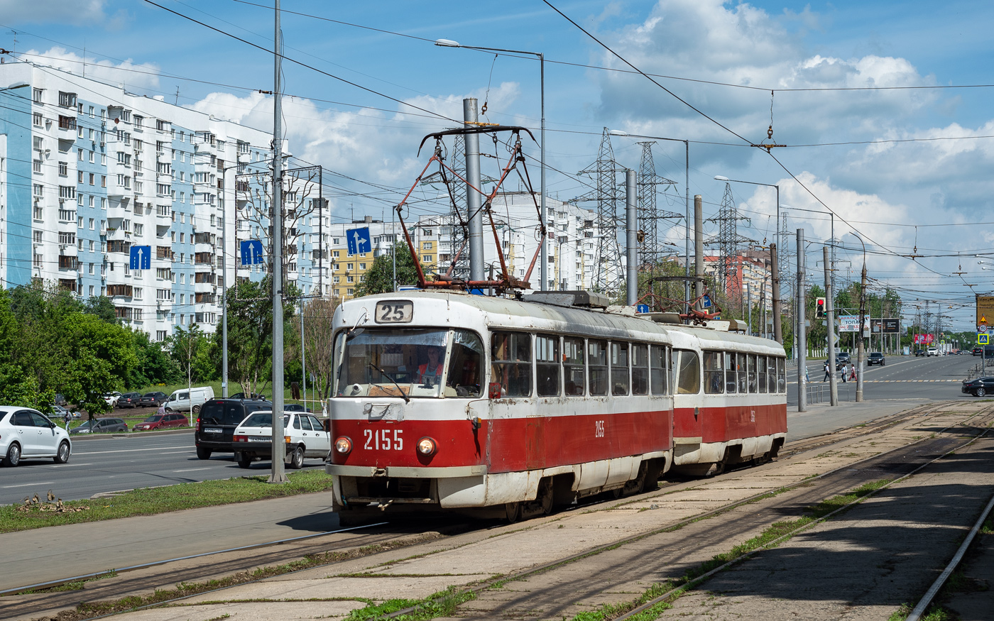 Самара, Tatra T3E № 2155