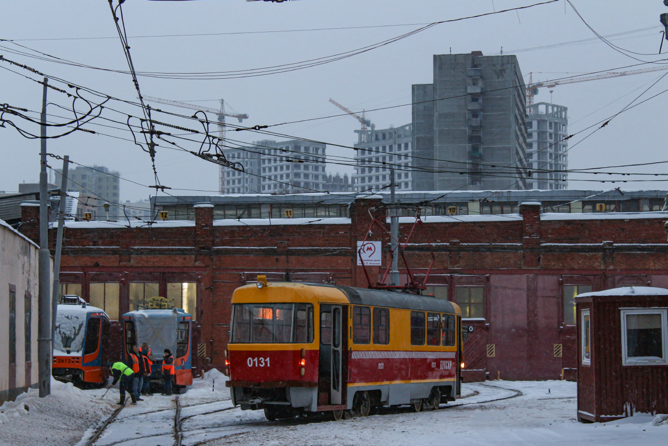 Москва, 71-623-02 № 2619; Москва, Tatra T3SU № 0131; Москва — Трамвайно-ремонтный завод (ТРЗ)