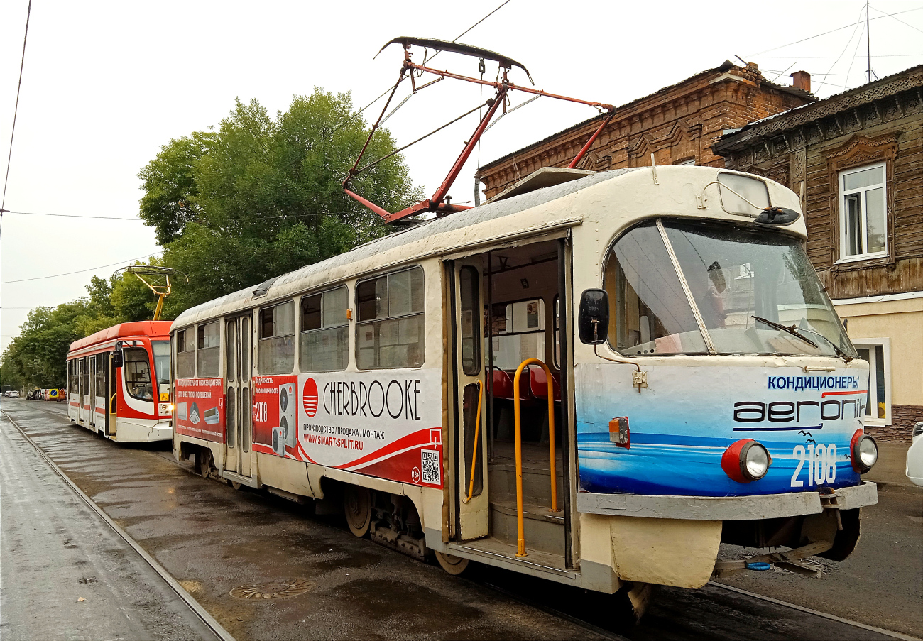 Самара, Tatra T3SU № 2108; Самара — Конечные станции и кольца (трамвай)