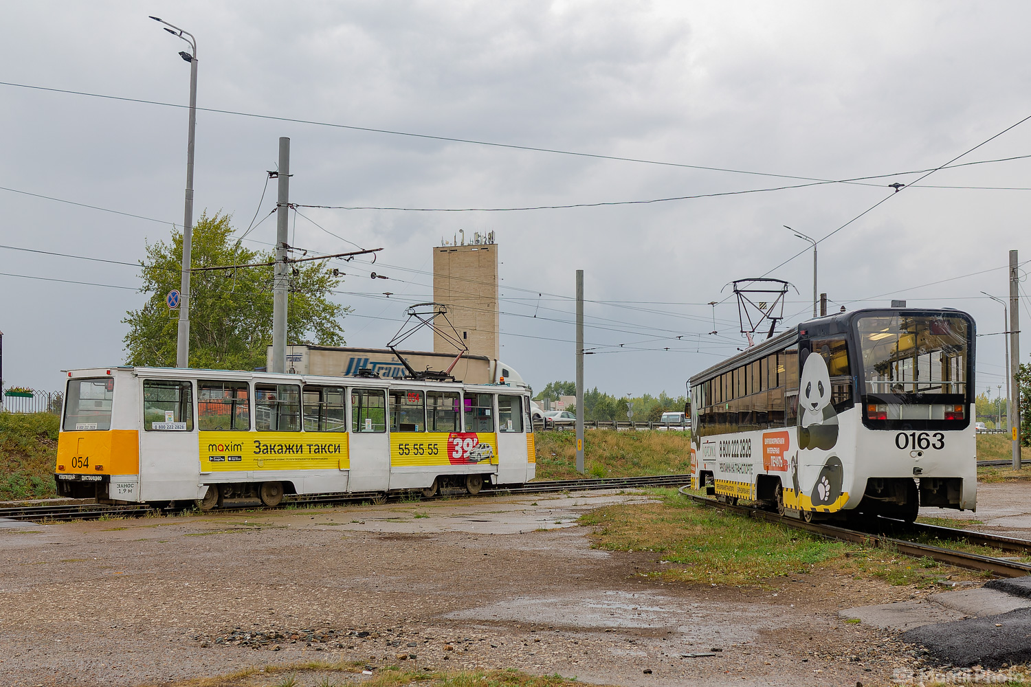 Набережные Челны, 71-605 (КТМ-5М3) № 054; Набережные Челны, 71-619А-01 № 0163