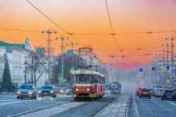 Екатеринбург, Tatra T6B5SU № 760; Екатеринбург, Tatra T3SU (двухдверная) № 645; Екатеринбург, Tatra T3SU (двухдверная) № 644