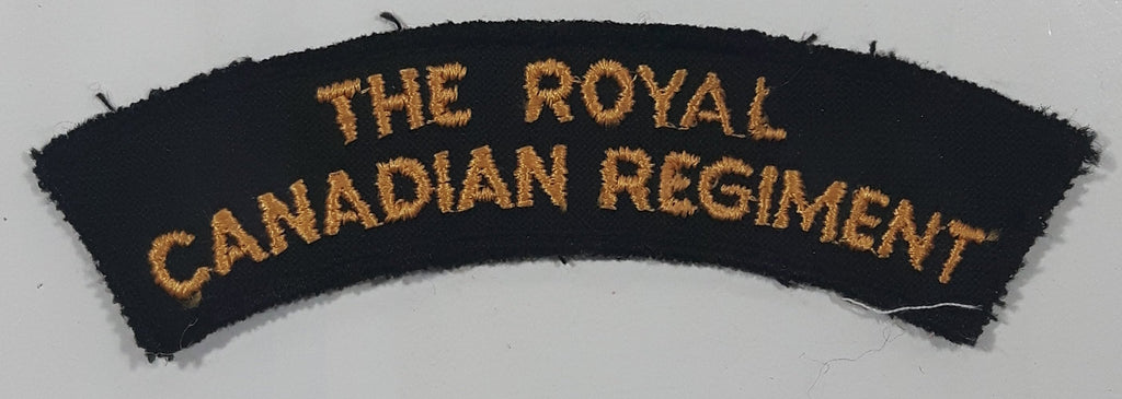 Vintage The Royal Canadian Regiment 1 1/4