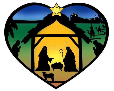 Nativity Of Jesus Clipart Of People