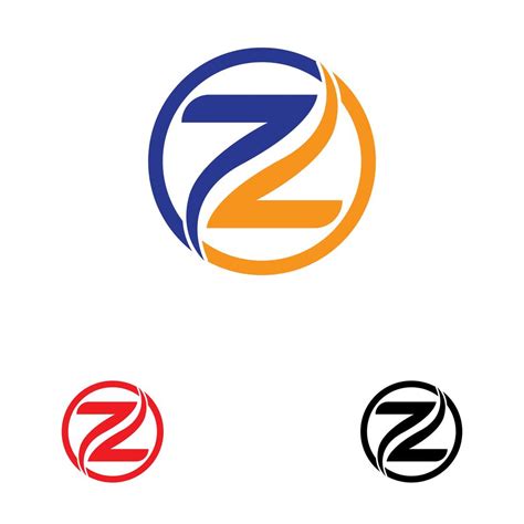 Z Letter Logo Template Vector Icon Illustration 599662 Vector Art At