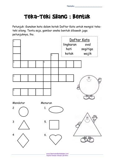 TTS anak Seri Mengenal Bentuk : bermaindanbelajar.com