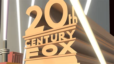 20th Century Fox Logo 3d