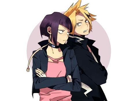 Denki Kaminari X Jiro Kyoka My Hero Academia Boku No Hero Academia