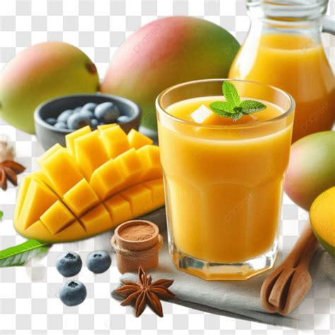 Mango Juices With Mangoes Mango Mangoes Mango Juices PNG Transparent