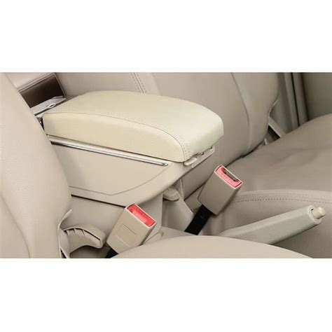 Voiture Cuir D Interieur Bo Te Rangement Console Centrale Accoudoir Pour Fiat Accessoires