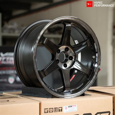 Volk Racing Te37sl Super Lap 19x9522 5x112 Pressed Double Black Set