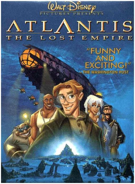 Many television films have been produced for the united states cable network, disney channel, since the service's inception in 1983. Animated Film Reviews: Atlantis: The Lost Empire (2001 ...