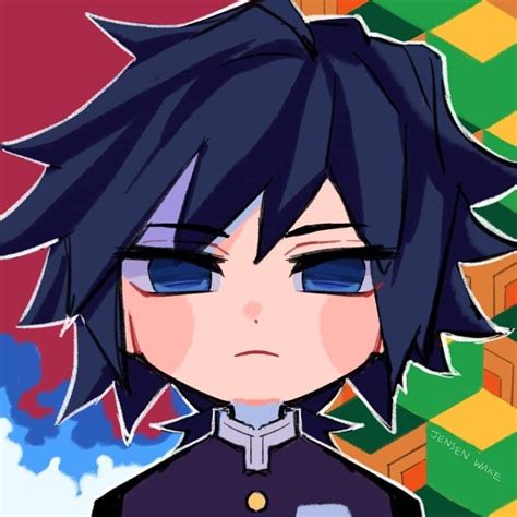 Tomioka Giyuu Chibi Anime Anime Kawaii Dibujos Kawaii