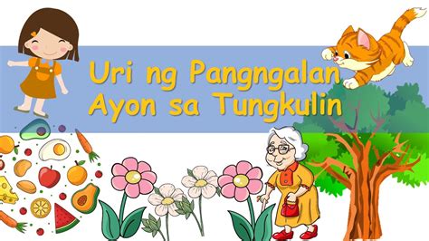 Uri Ng Pangngalan Ayon Sa Tungkulin Youtube