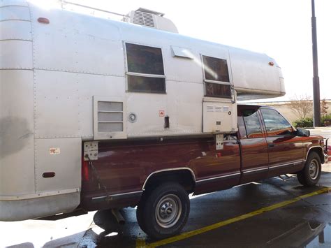 Any price listed excludes sales tax, registration tags, and delivery fees. Vintage Avion converted to truck camper, seen in west TX ...