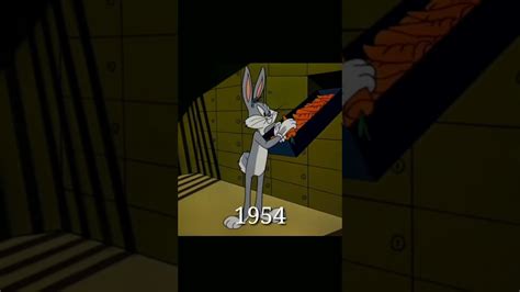 Evolution Of Bugs Bunny Shorts Evolution Youtube