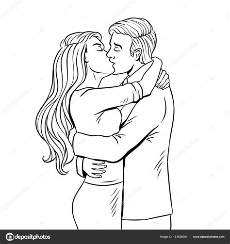 Imagenes De Parejas Besandose Dibujos Imagenes Dos Personas Besandose