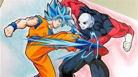 Goku Vs Jiren How Do I Draw Youtube