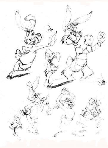 Bugs Bunny Cartoon Sketch At Explore Collection Of