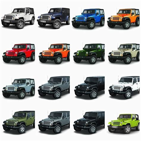 2020 Jeep Wrangler Exterior Colors Auto Carros