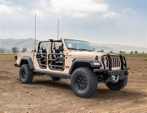 Am General And Jeep Partner Up For Gladiator Xmt Light Tactical Concept