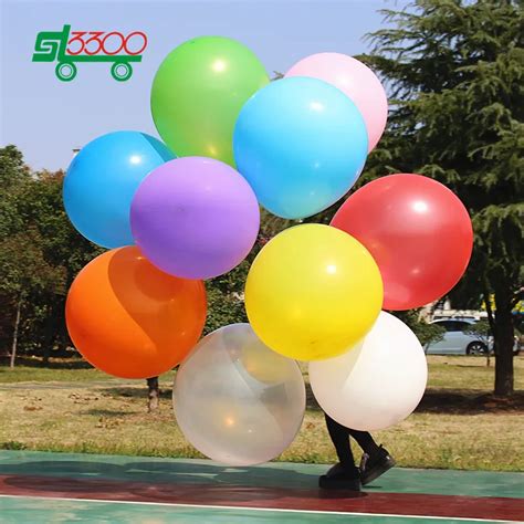 Sl3300 1pc 36 Inch Big Balloon Happy Birthday Party Air Ballons Wedding