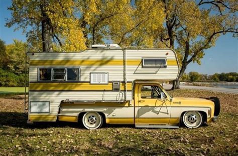 While the avion is notable for its aluminum exterior, the floor, wings, bulwark, and bed don't be afraid to walk away from a sale. CHEVY CAMPER | Slide in truck campers, Slide in camper ...