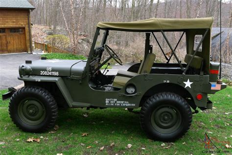 1951 Willys M38 Fully Restored Antique Army Military Jeep