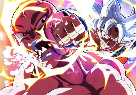 Goku Vs Jiren Dragon Ball Art Dragon Ball Goku Dragon Ball Super Goku