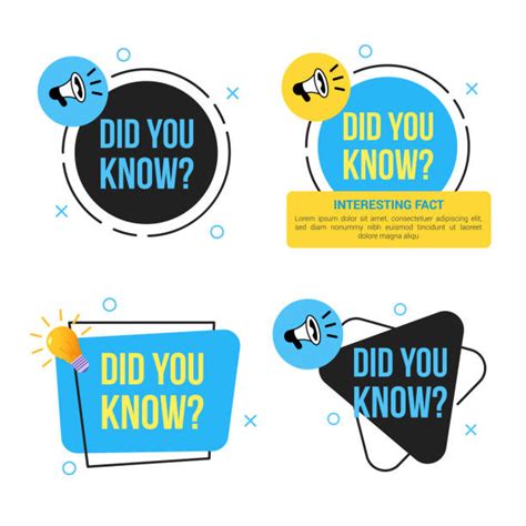 Did You Know Illustrations Royalty Free Vector Graphics And Clip Art