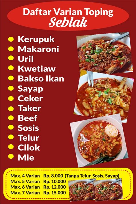 View Desain Spanduk Menu Makanan Png