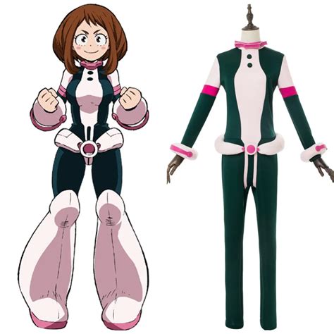 Boku No Hero Academia My Hero Academia Ochako Uraraka Cosplay Jumpsuit