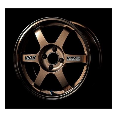 Rays Volk Racing Te37sl 15x80 35 4x100 Blast Bronze