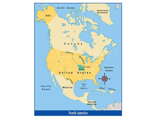 North America Map With Landforms Fall Colors 2024