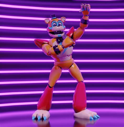 Here S A Glamrock Freddy Model I Made Fnaf Freddy Fnaf Characters Fnaf