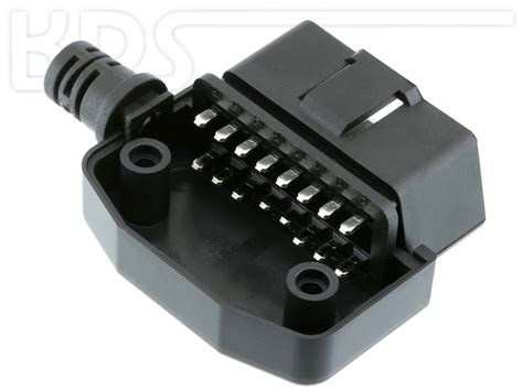 OBD 2 Connector 26 J1962 Typ A 12V Male Right Angled KDS OnlineShop