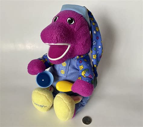 Vintage Stuffed Toy Barney Plush Toy Fisher Price Musical Etsy Uk