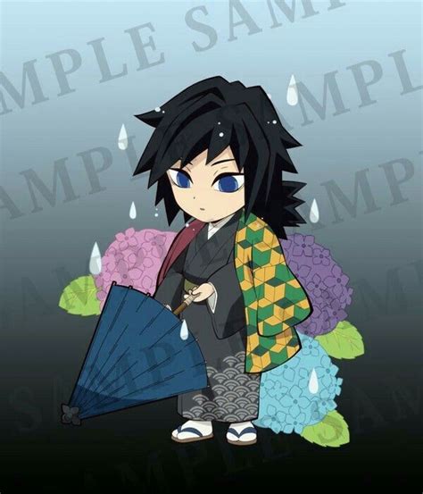 Demonslayer Giyu Tomioka Chibi Wallpaper Anime Chibi Cute Anime