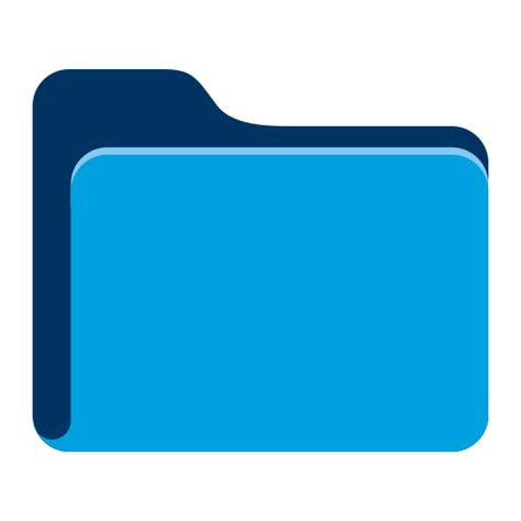 Flat Folder Icon Png