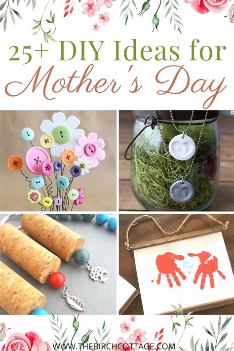 25 Diy Handmade T Ideas For Mothers Day The Birch Cottage