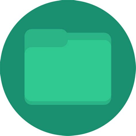 Flat Folder Icon Png