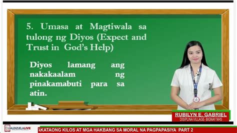 Grade 10 Esp Q2 Week 6 Mga Yugto Ng Makataong Kilos At Mga Hakbang Sa