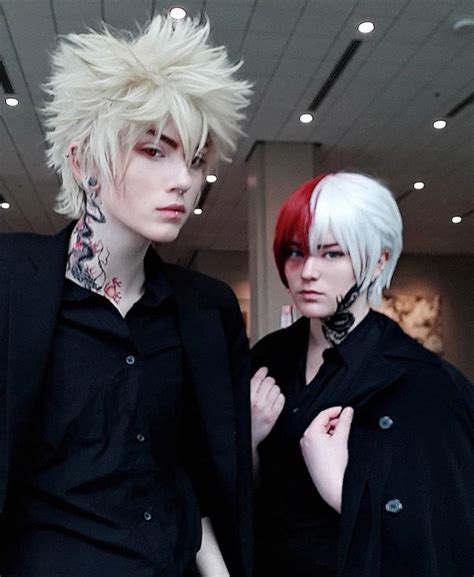 My Hero Academia Bakugou And Todoroki Bakugou Cosplayer Insta